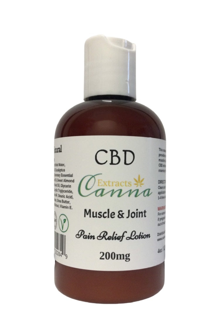 Canna Extracts CBD Muscle & Joint Lotion 200mg/120ml