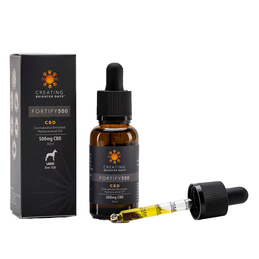 Creating Brighter Days Fortify Pet CBD Oil 500mg