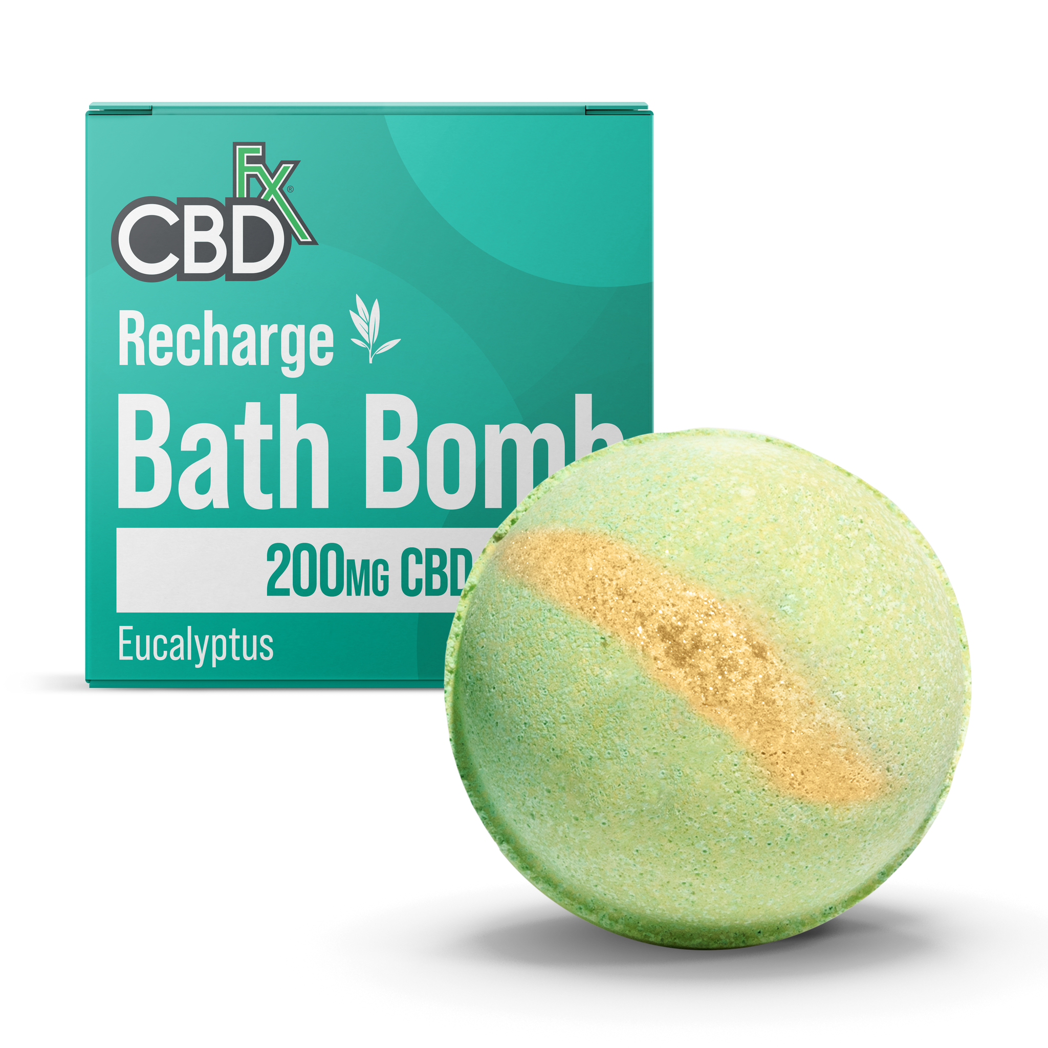 CBDfx CBD Bath Bombs – Soothing / Recharge 200mg