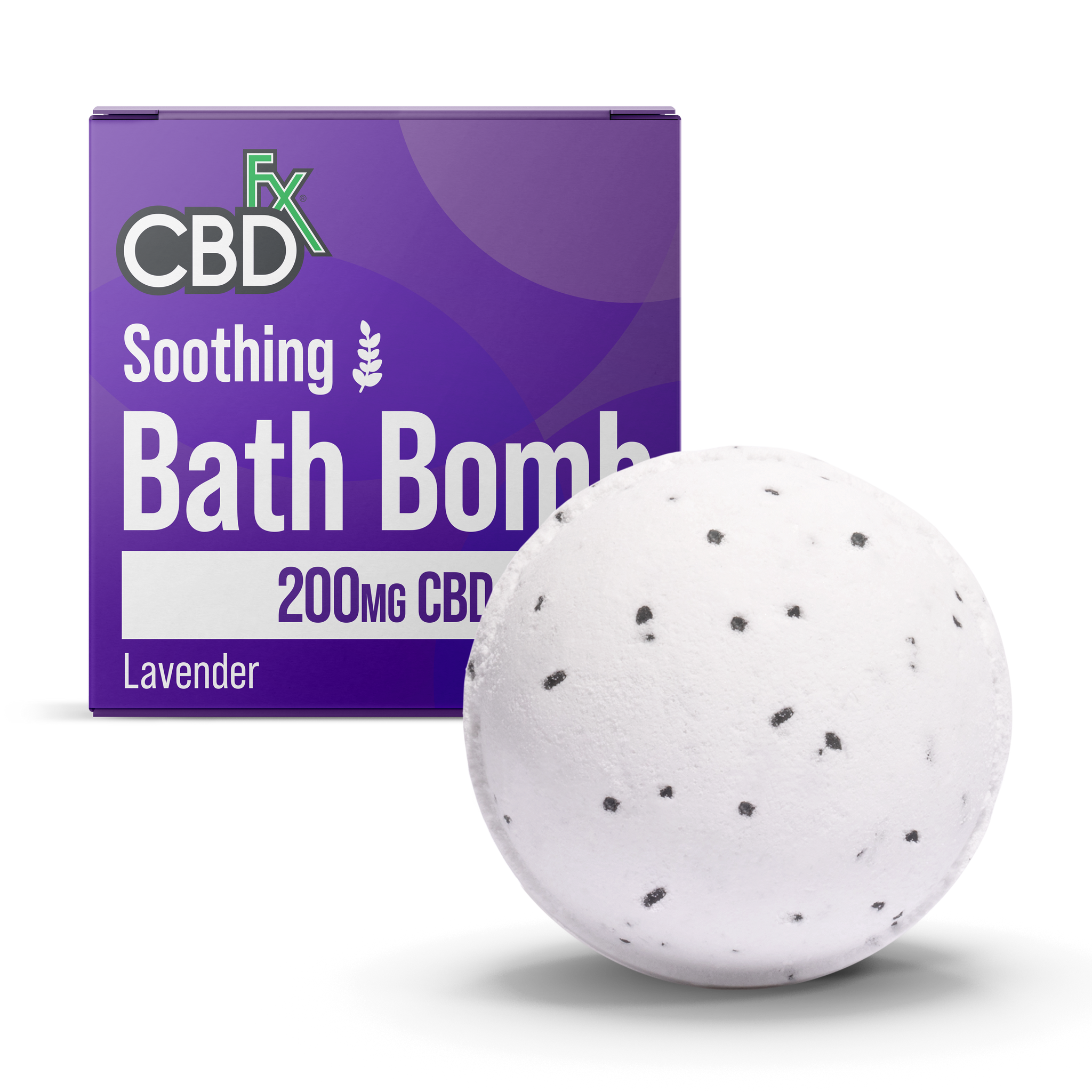 CBDfx CBD Bath Bombs – Soothing / Recharge 200mg