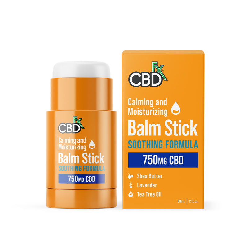 CBDfx CBD Balm Stick Calming & Moisturising 750mg